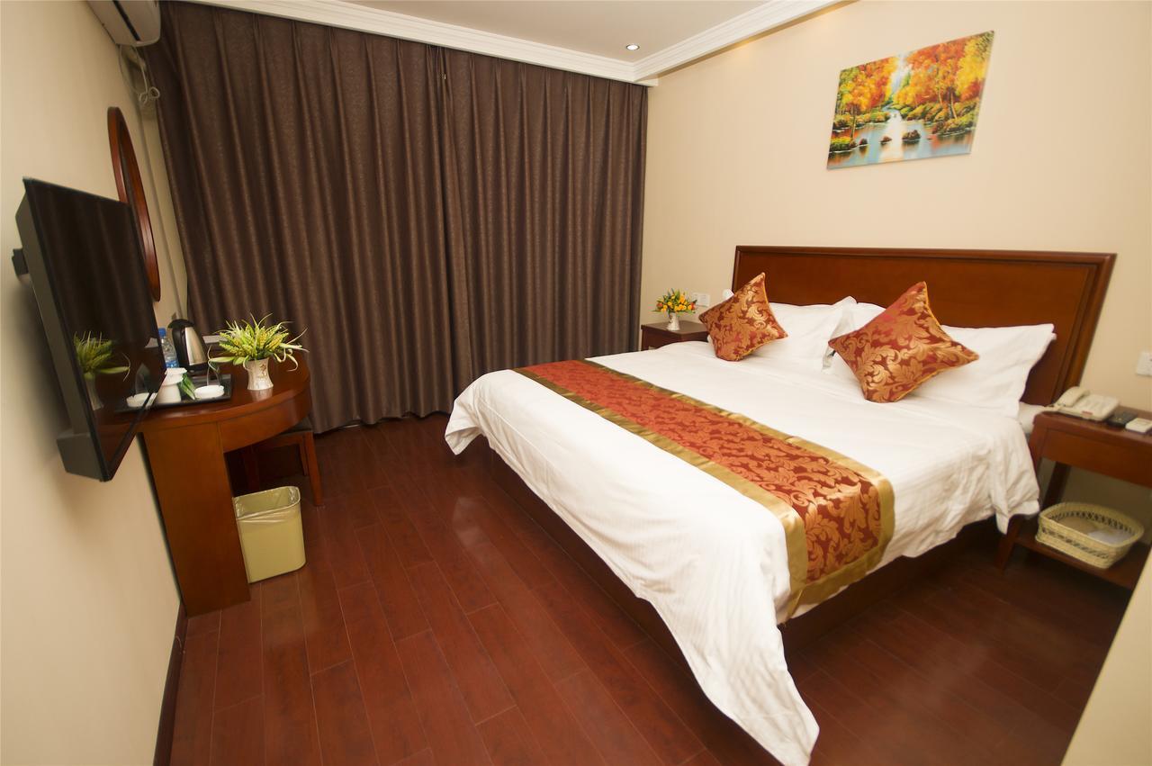 Greentree Inn Jiangsu Wuxi New District Airport Business Hotel Exterior foto