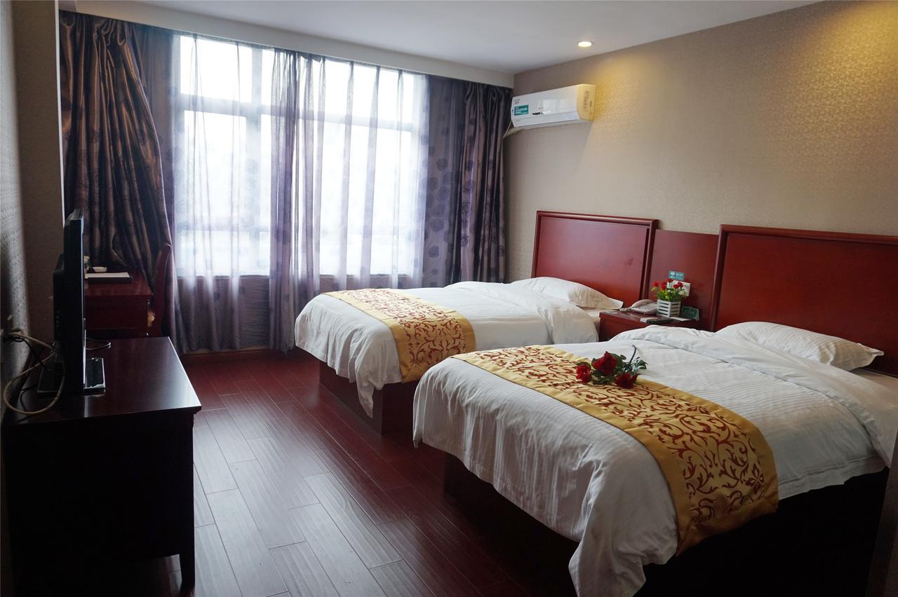Greentree Inn Jiangsu Wuxi New District Airport Business Hotel Exterior foto